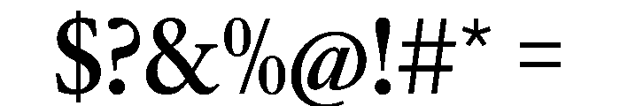 AtacamaVAR CondensedSemiBold Instance Font OTHER CHARS