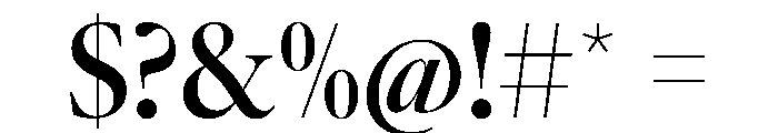 AtacamaVAR CondensedSemiBoldContrast Instance Font OTHER CHARS