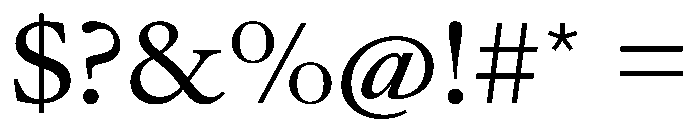 AtacamaVAR Expanded Instance Font OTHER CHARS