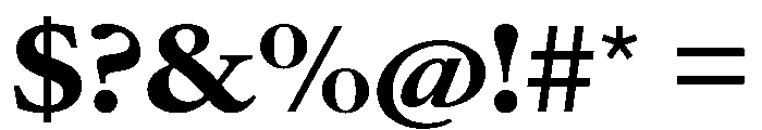 AtacamaVAR ExpandedBlack Instance Font OTHER CHARS