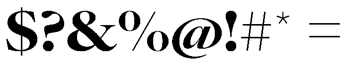 AtacamaVAR ExpandedBlackContrast Instance Font OTHER CHARS
