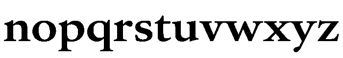 AtacamaVAR ExpandedBold Instance 95793185 Font LOWERCASE