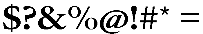 AtacamaVAR ExpandedBold Instance Font OTHER CHARS