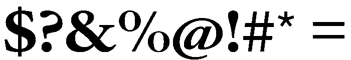 AtacamaVAR ExpandedExtraBold Instance Font OTHER CHARS