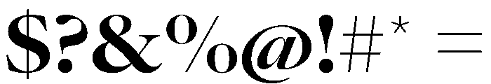 AtacamaVAR ExpandedExtraBoldContrast Instance Font OTHER CHARS