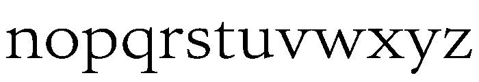 AtacamaVAR ExpandedLight Instance 9ec1bb0a Font LOWERCASE