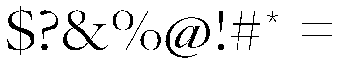 AtacamaVAR ExpandedLightContrast Instance Font OTHER CHARS