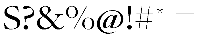 AtacamaVAR ExpandedRegularContrast Instance Font OTHER CHARS