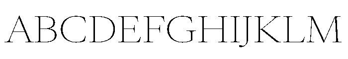 AtacamaVAR ExpandedThinContrast Instance Font UPPERCASE