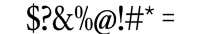 AtacamaVAR ExtraCondensed Instance Font OTHER CHARS