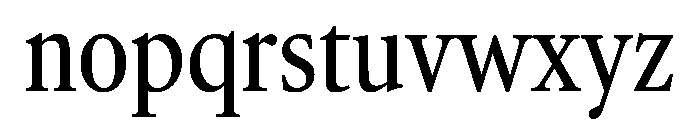 AtacamaVAR ExtraCondensed Instance Font LOWERCASE