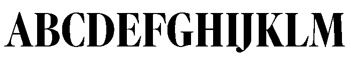AtacamaVAR ExtraCondensedBlackContrast Instance Font UPPERCASE