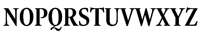 AtacamaVAR ExtraCondensedBold Instance Font UPPERCASE