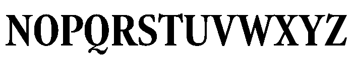 AtacamaVAR ExtraCondensedExtraBold Instance Font UPPERCASE
