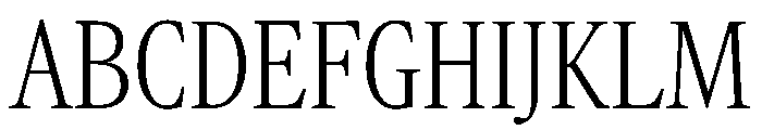 AtacamaVAR ExtraCondensedExtraLight Instance 41f1eeaf Font UPPERCASE