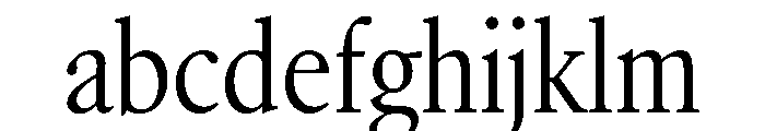 AtacamaVAR ExtraCondensedLight Instance FONT