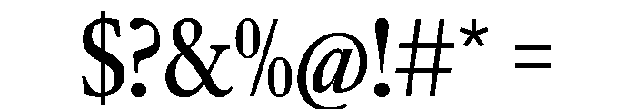 AtacamaVAR ExtraCondensedMedium Instance Font OTHER CHARS