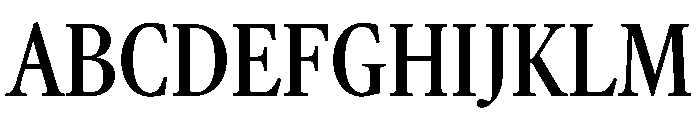 AtacamaVAR ExtraCondensedMedium Instance Font UPPERCASE