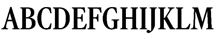 AtacamaVAR ExtraCondensedSemiBold Instance Font UPPERCASE