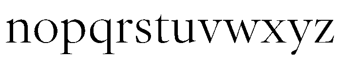 AtacamaVAR LightContrast Instance 119ede18 Font LOWERCASE