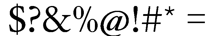AtacamaVAR Regular Instance Font OTHER CHARS