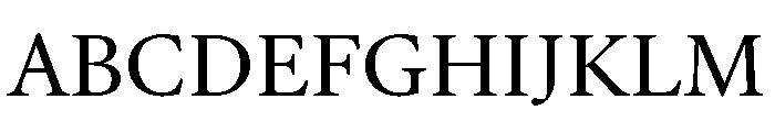 AtacamaVAR Regular Instance Font UPPERCASE