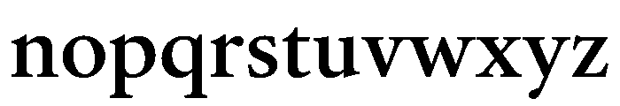 AtacamaVAR SemiBold Instance Font LOWERCASE