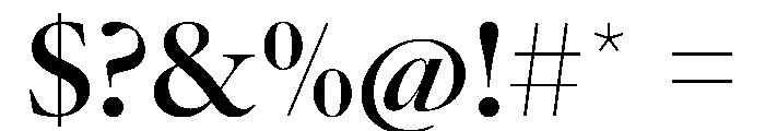 AtacamaVAR SemiBoldContrast Instance Font OTHER CHARS