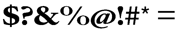 AtacamaVAR UltraExpandedBlack Instance Font OTHER CHARS