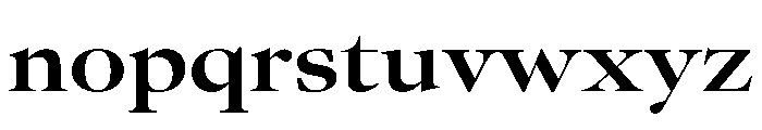 AtacamaVAR UltraExpandedBoldContrast Instance Font LOWERCASE