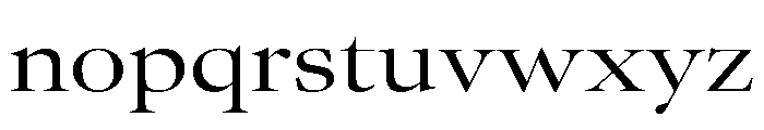 AtacamaVAR UltraExpandedContrast Instance Font LOWERCASE