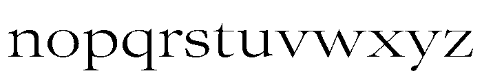 AtacamaVAR UltraExpandedLightContrast Instance Font LOWERCASE