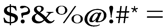 AtacamaVAR UltraExpandedSemiBold Instance Font OTHER CHARS