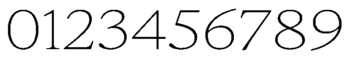 AtacamaVAR UltraExpandedThin Instance Font OTHER CHARS