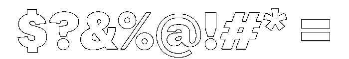 Atak Black Be699d98 Font OTHER CHARS