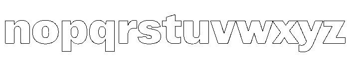 Atak Black Be699d98 Font LOWERCASE