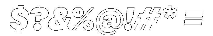 Atak BlackItalic A62304e9 Font OTHER CHARS