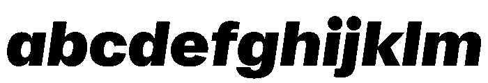 Atak BlackItalic FONT