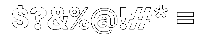 Atak Bold Bb904062 Font OTHER CHARS