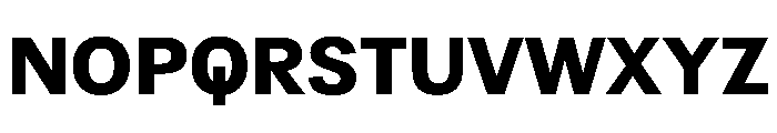 Atak Bold Font UPPERCASE