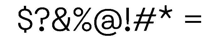 Atak Light Font OTHER CHARS