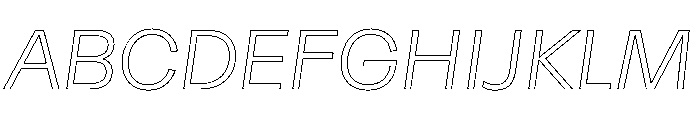 Atak LightItalic Cf04d717 Font UPPERCASE