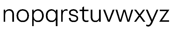 Atak Light Font LOWERCASE