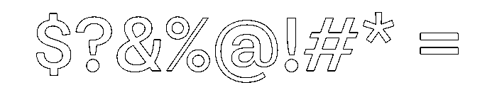 Atak Medium 5124d549 Font OTHER CHARS