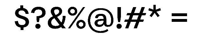 Atak Medium Font OTHER CHARS