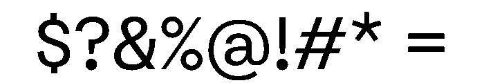 Atak Regular Font OTHER CHARS