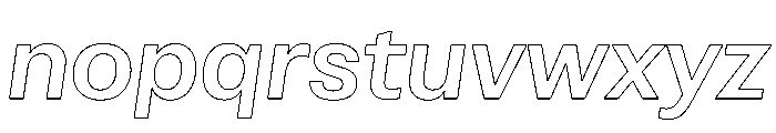 Atak SemiboldItalic F7c22157 Font LOWERCASE