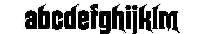 Atencio Black Instance FONT