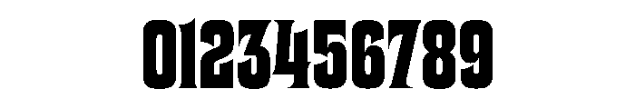 Atencio Bold Instance Font OTHER CHARS