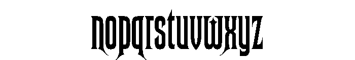 Atencio Light Instance Font LOWERCASE
